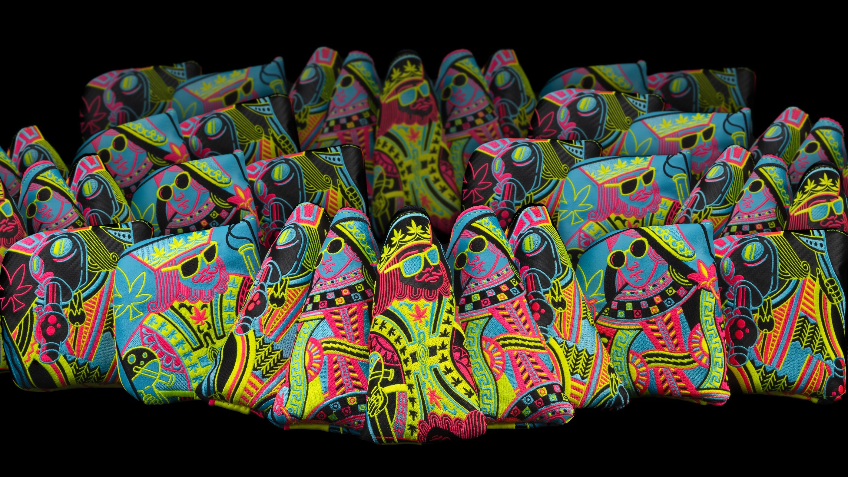 SWAG Golf 420 Collection featuring limited edition golf headcovers, ball markers, putters, accessories and more.