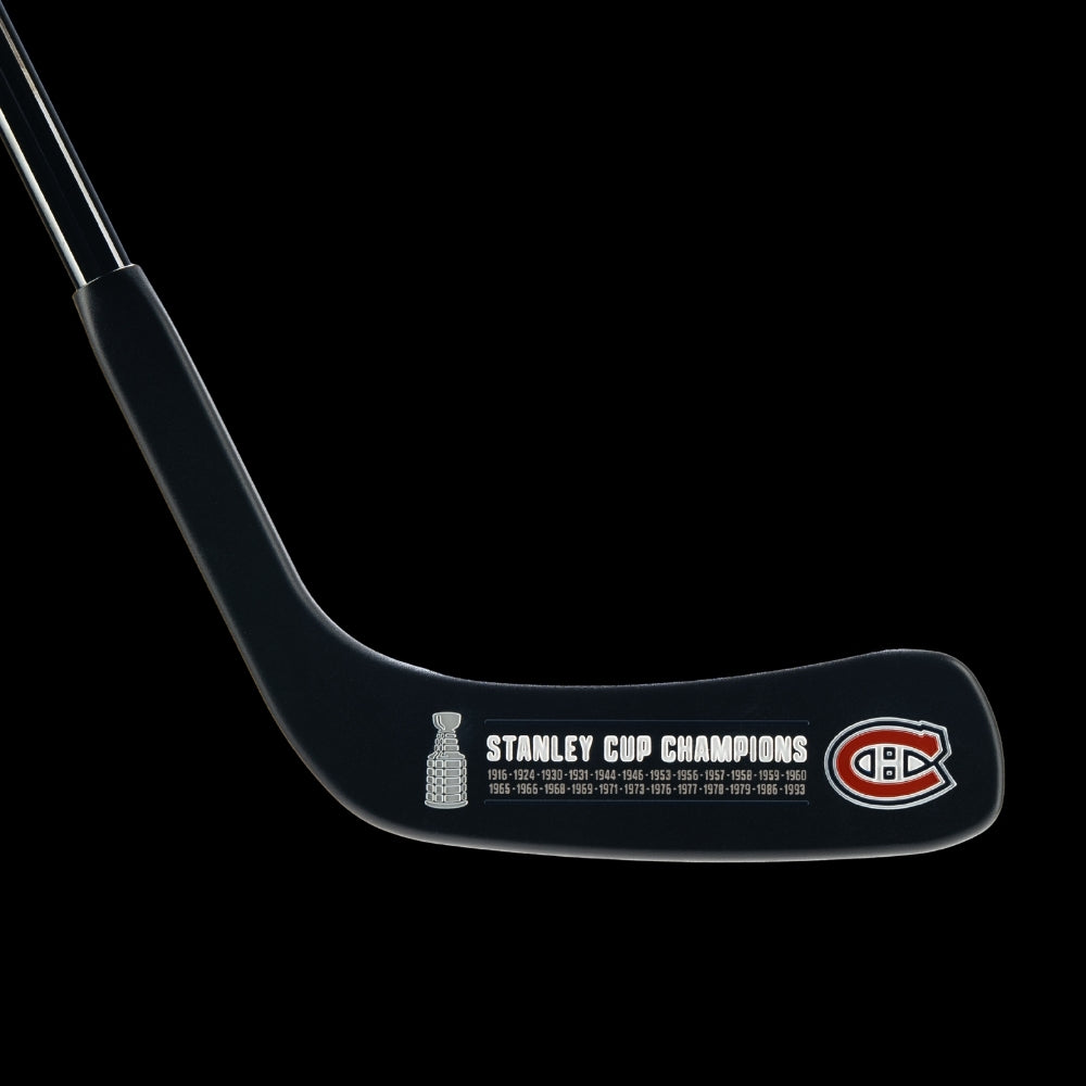 Montreal Canadiens Stanley Cup Champions hockey stick putter head.