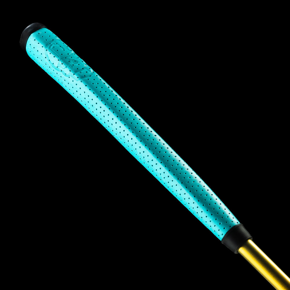 SWAG Golf Royal Highness blue dream king blue tie-dye pvd limited edition stainless steel golf putter made in the USA.