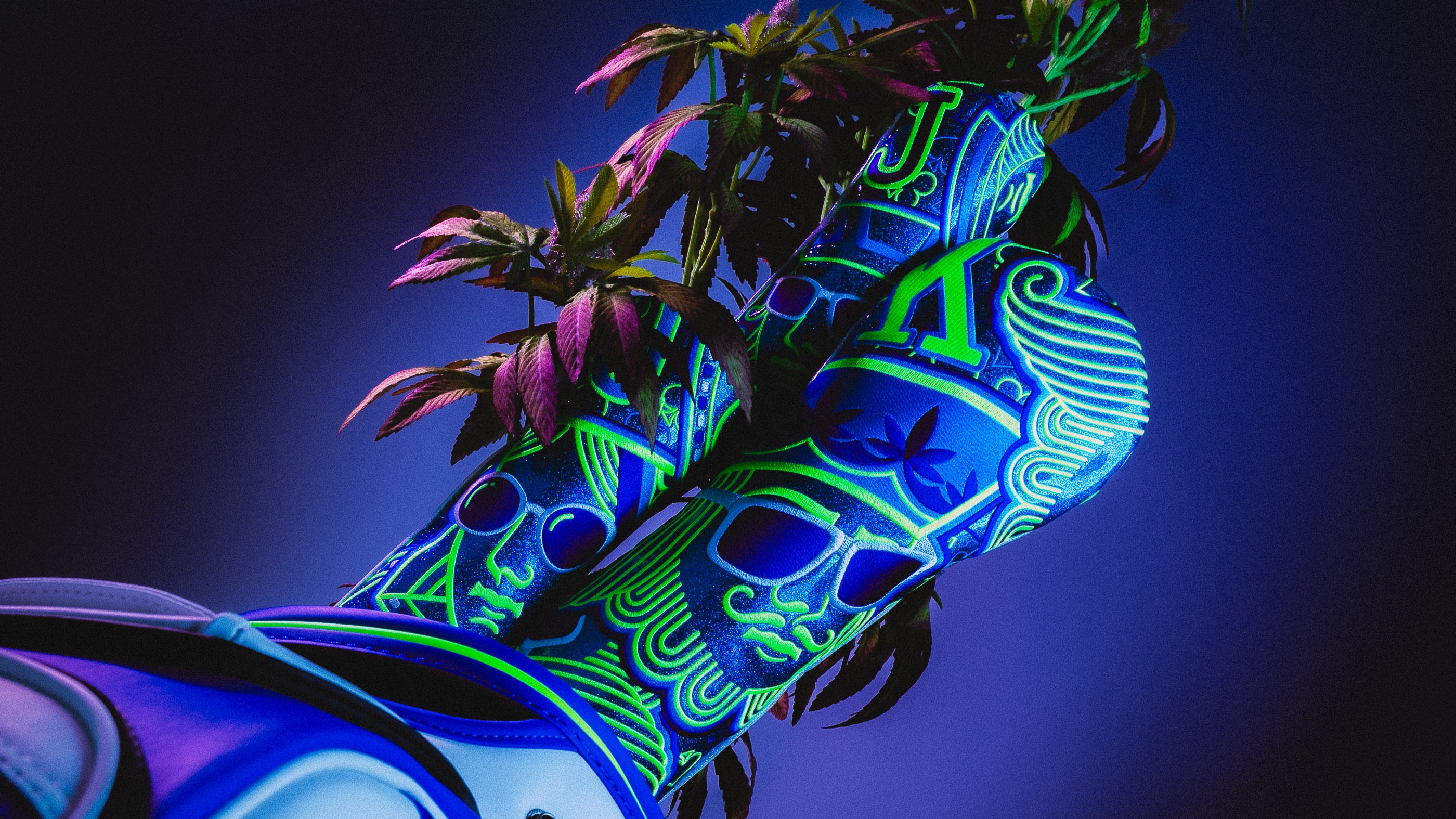 SWAG Golf 4/20 2026 limited edition collection featuring golf headcovers, putter, bags, apparel, and more accessories.
