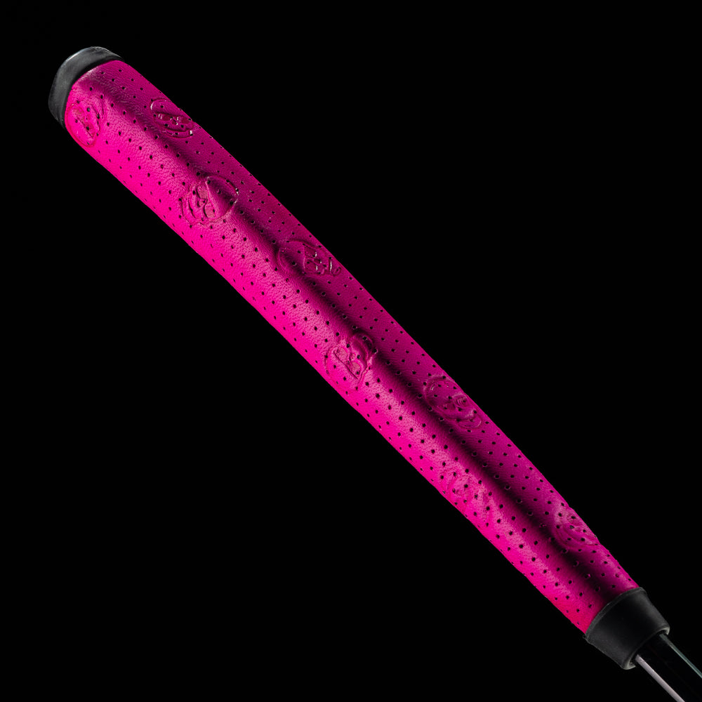 SWAG Golf Funky Neon Chicago Dog rainbow black PVD limited edition stainless steel blade golf putter.