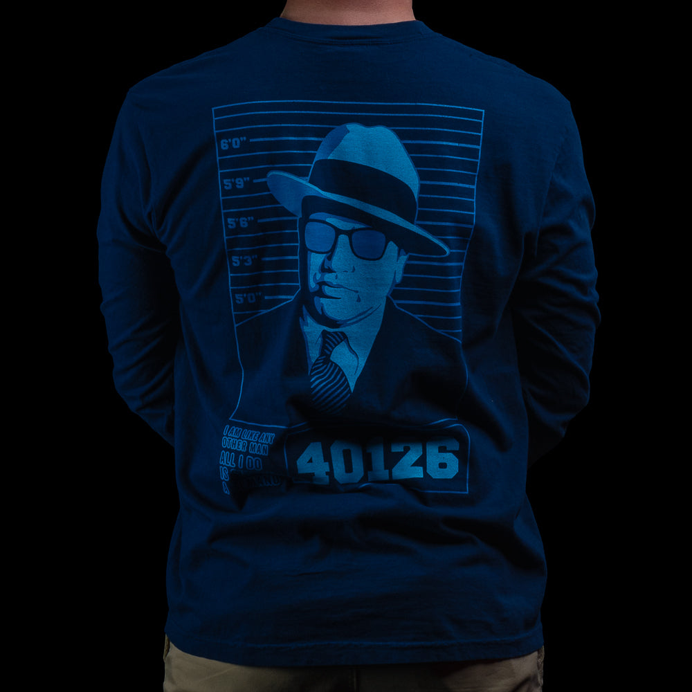 Capone Mugshot Long Sleeve T-Shirt