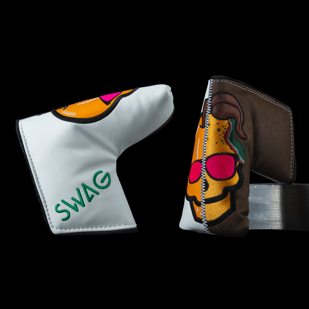 Patchwork Peach Skull #4 Blade Cover