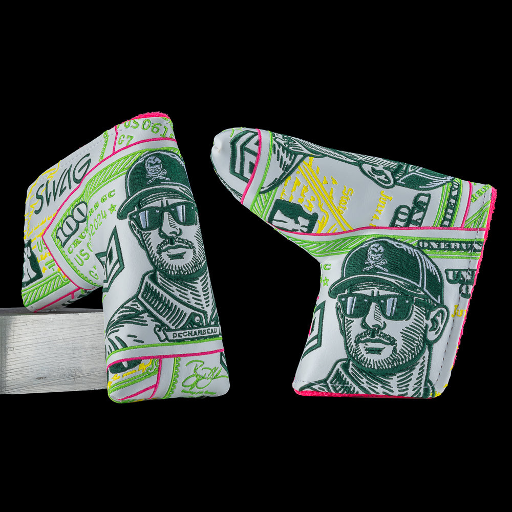 Bryson DeChambeau Dollar Bill Blade Putter Cover