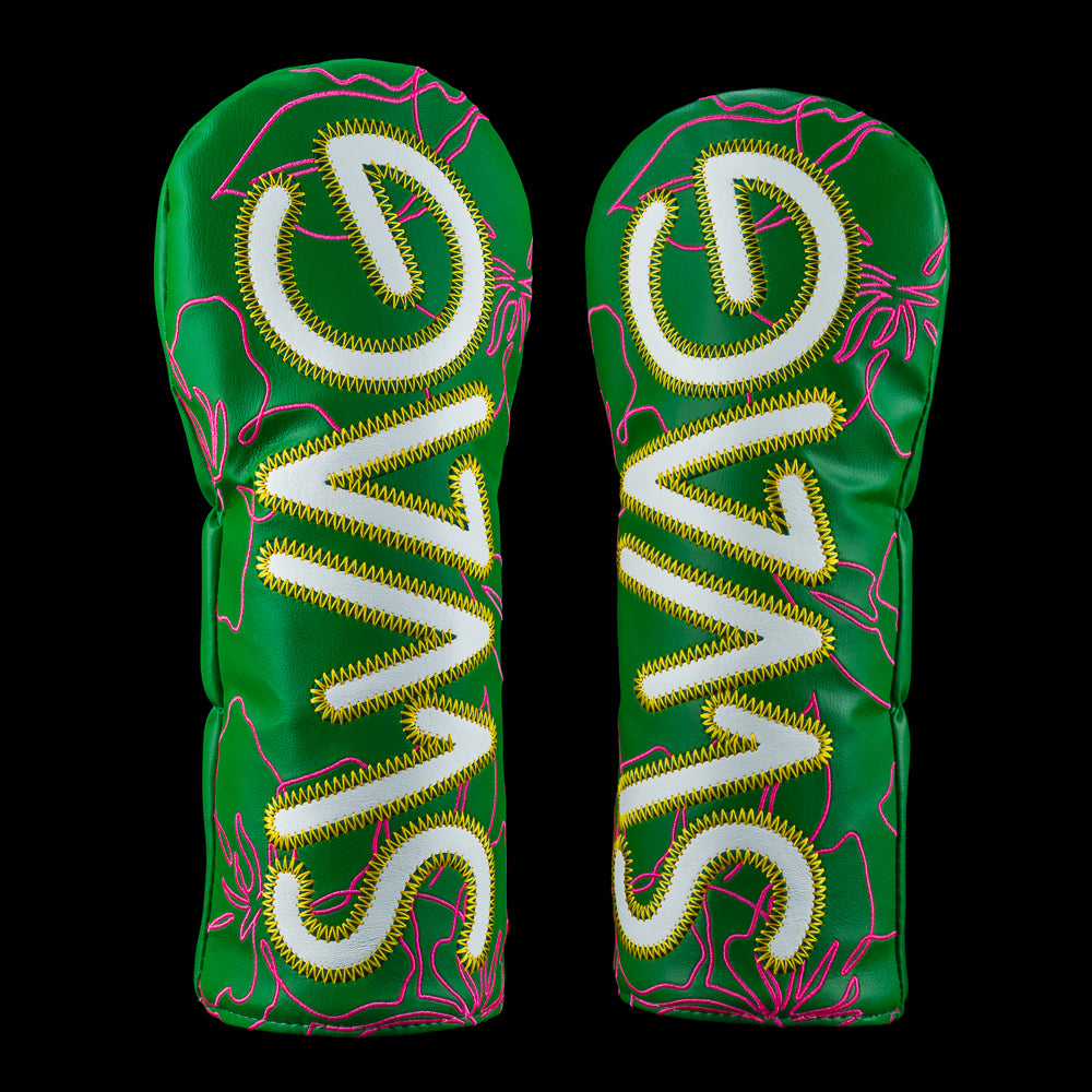 Dustin Johnson SWAG Wordmark Azalea Driver Cover