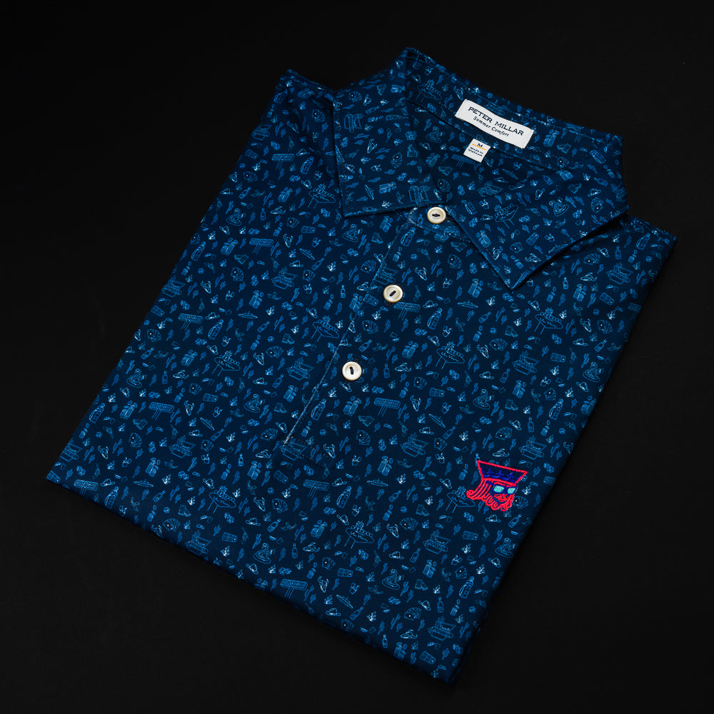 Boston Red Sox Printed Performance Polo