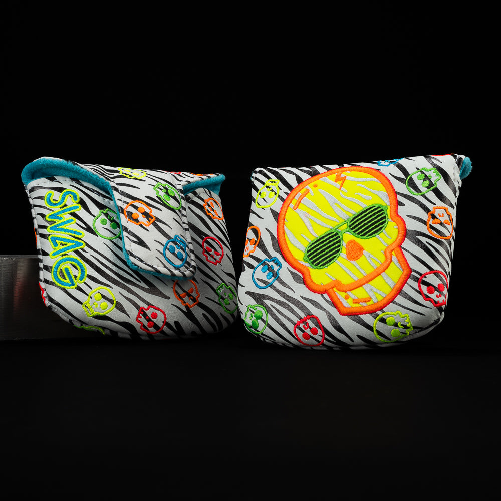Neon Poolside Skull Mallet Special