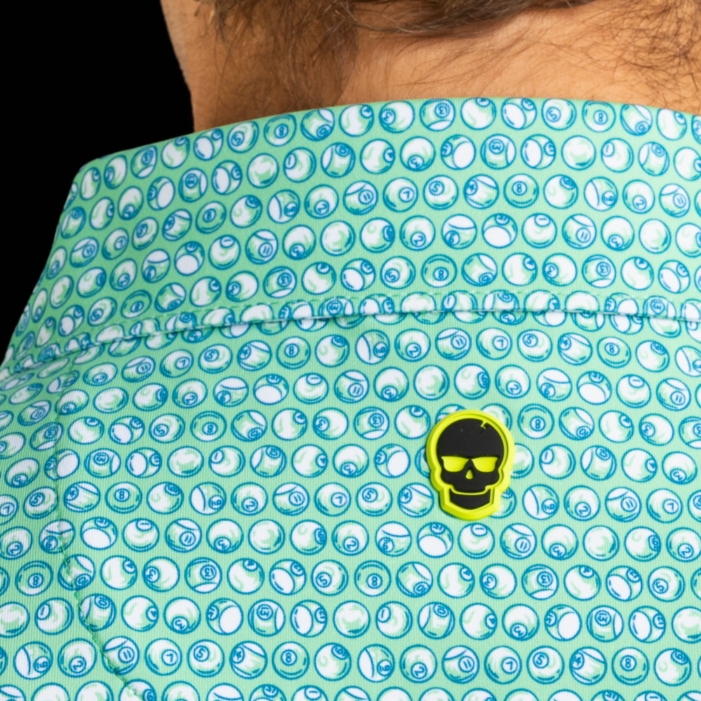 Green 8-Ball Classic Polo Shirt