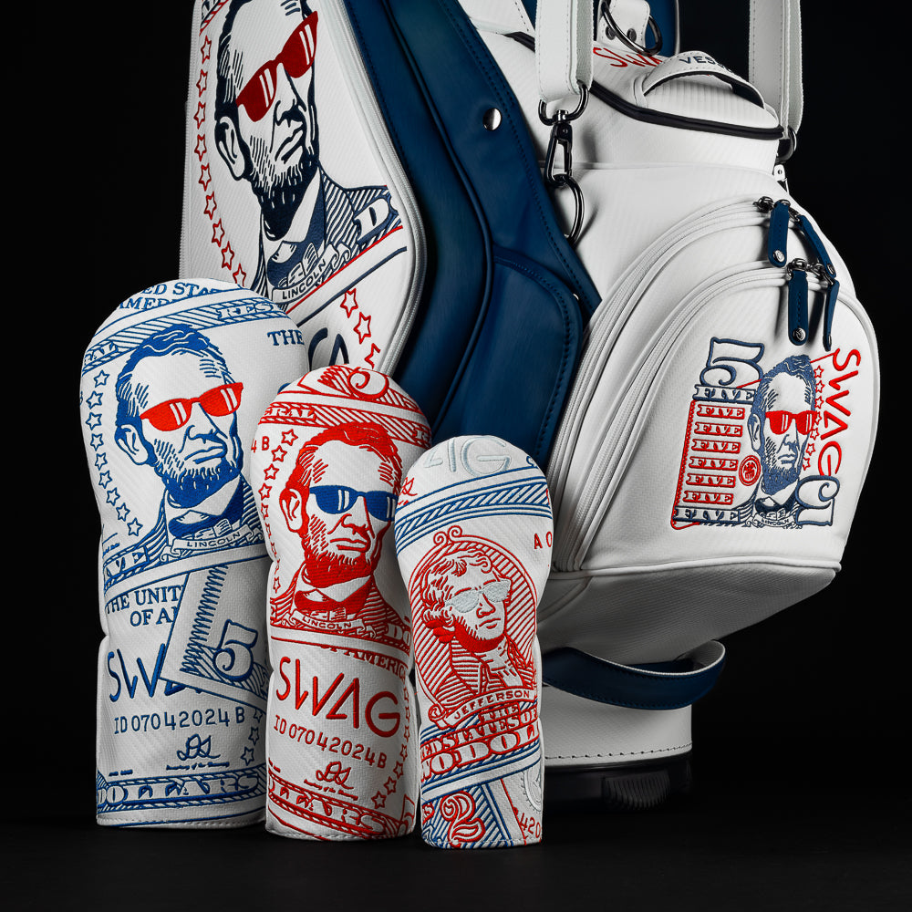 The Lincoln White Staff Bag & Cover Set