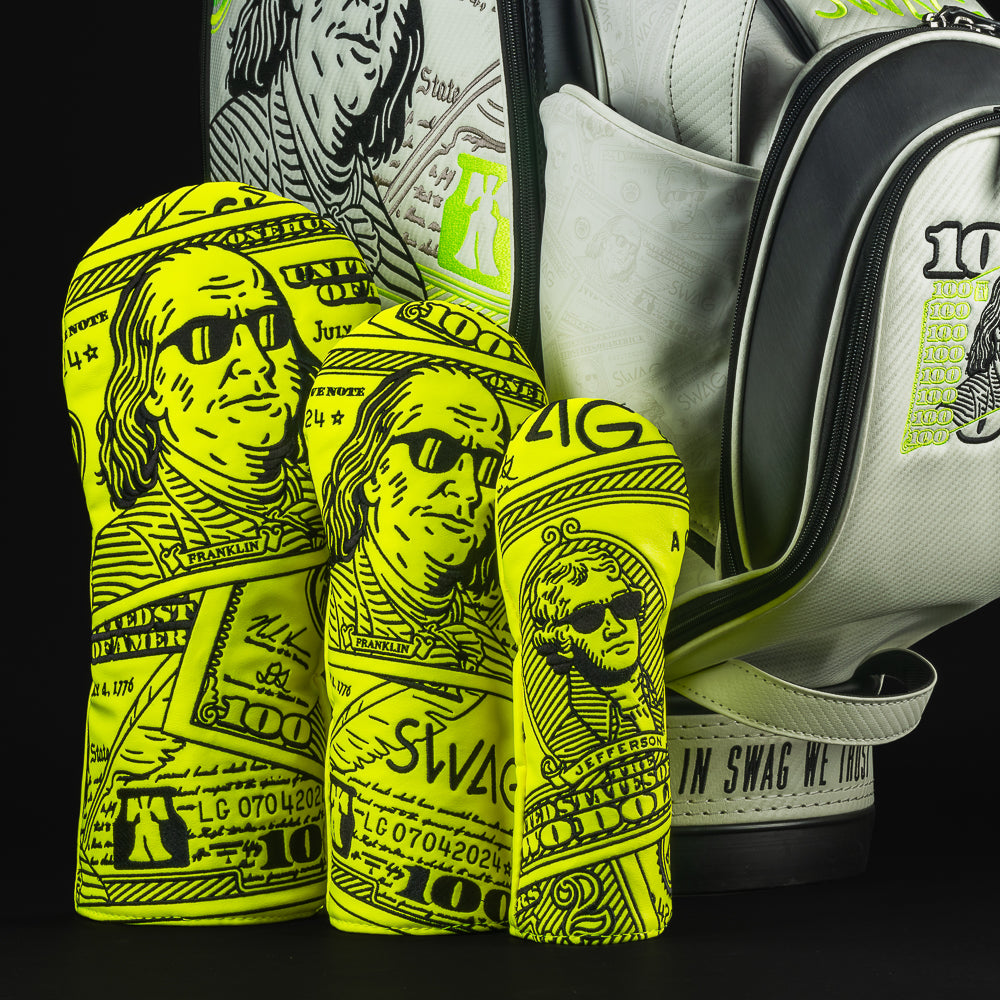 The Franklin White Staff Bag & Cover Set