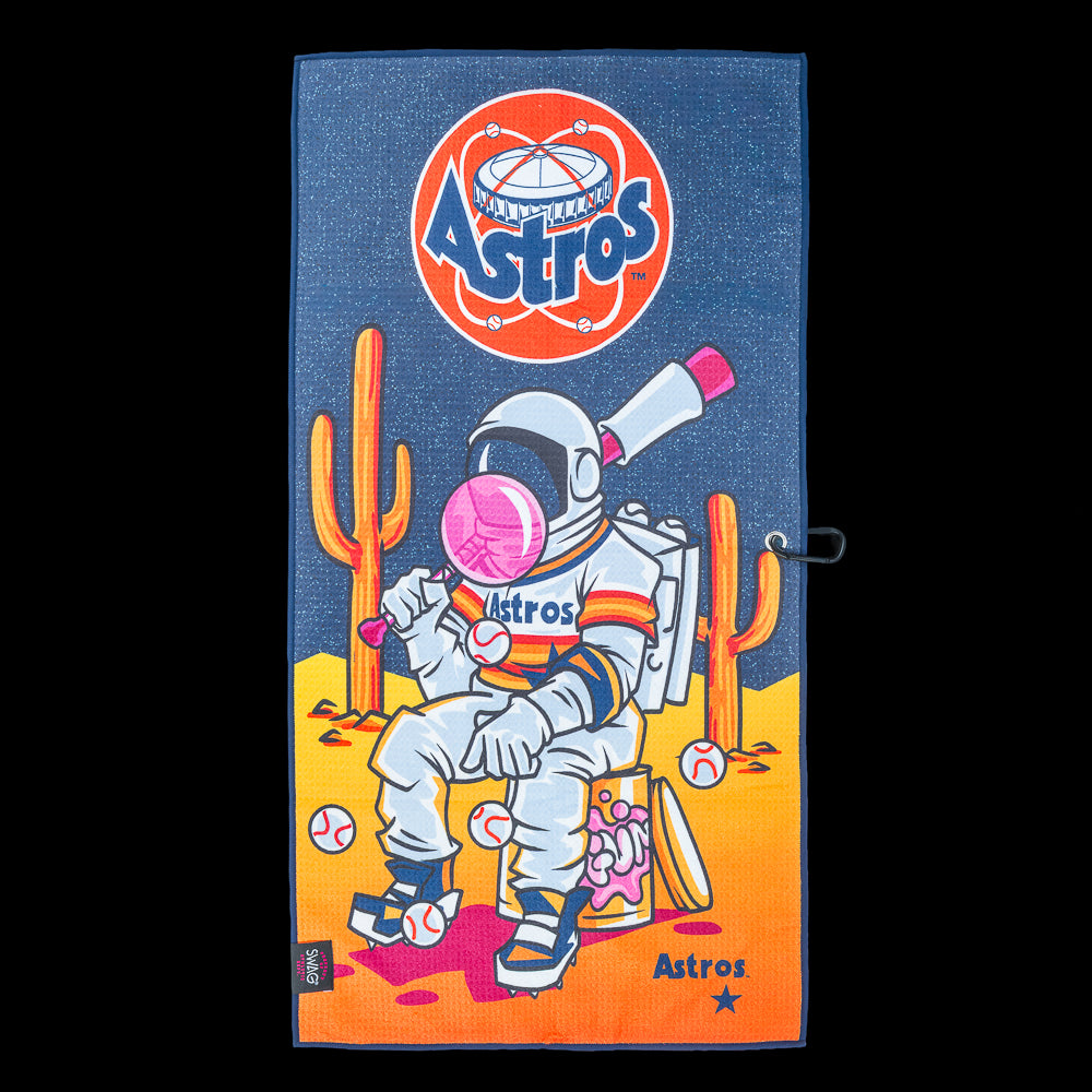 MLB Houston Astros Out Of This World Golf Towel