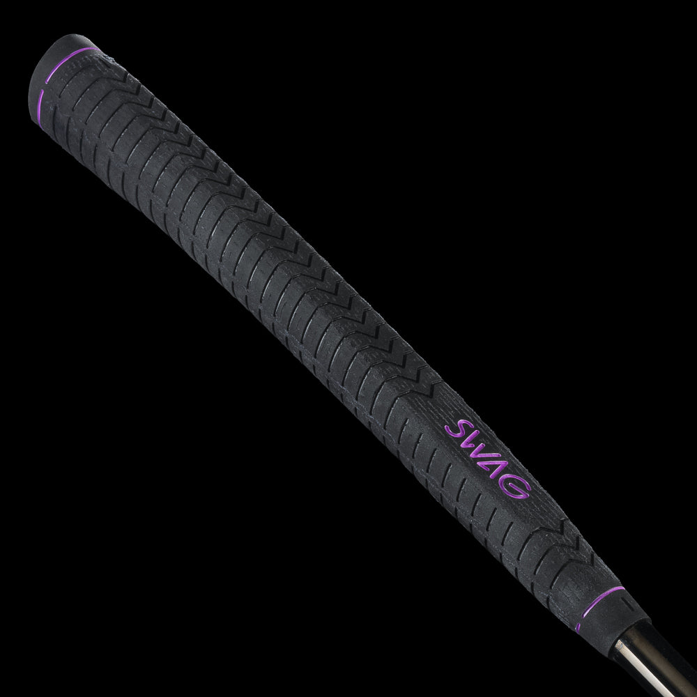 WWE The Undertaker The Boss 2.0 limited edition officially licensed golf putter with a black oxide finish and purple handpainted details.