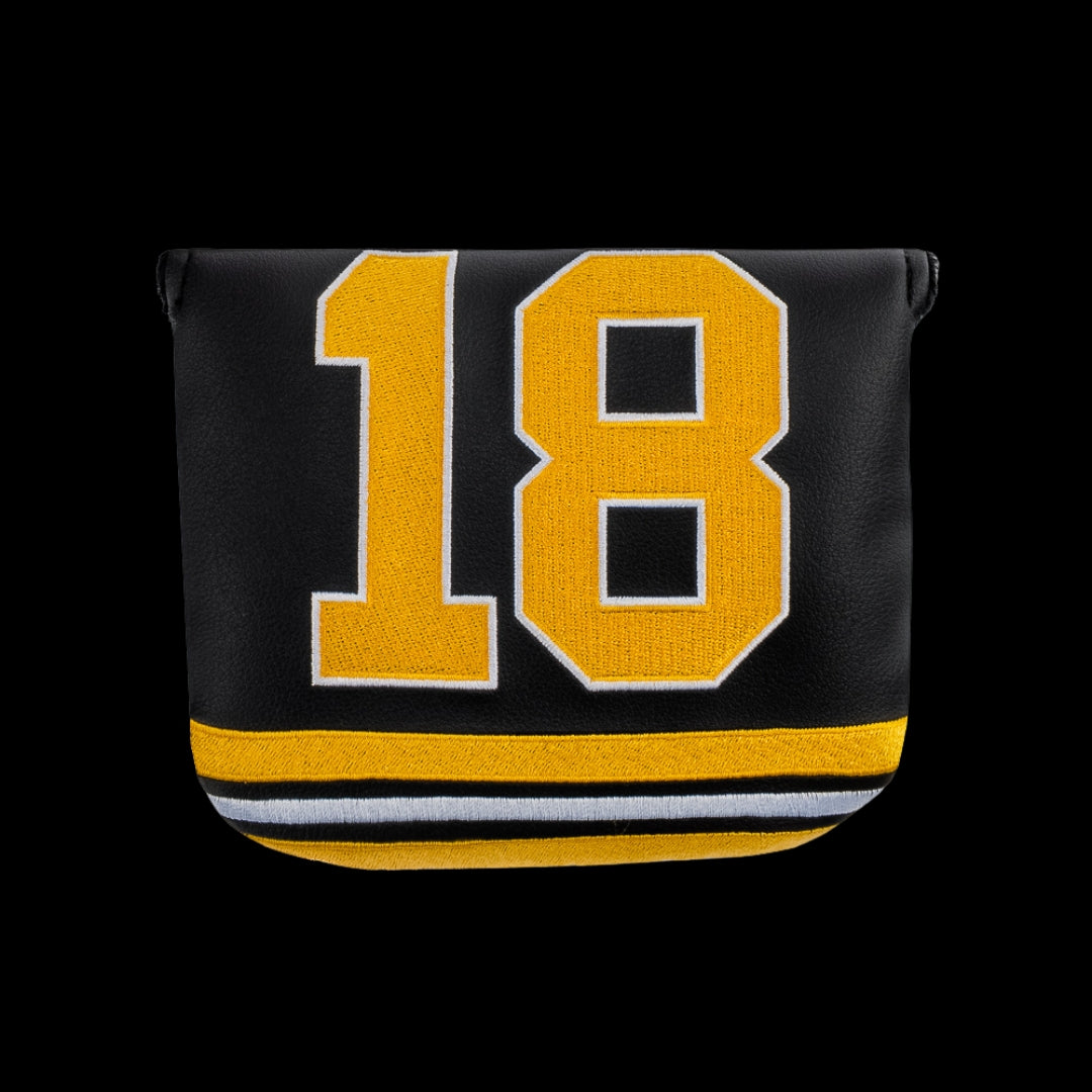 Rewind Golf x Happy Gilmore officially licensed hockey jersey 18 mallet putter golf headcover.
