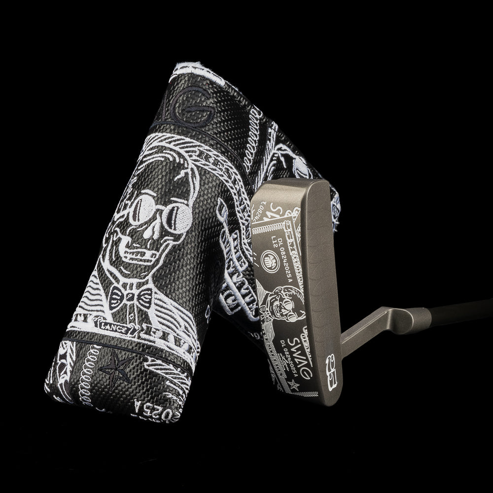SWAG Golf $25M Lance black oxide limited edition Handsome One golf putter.