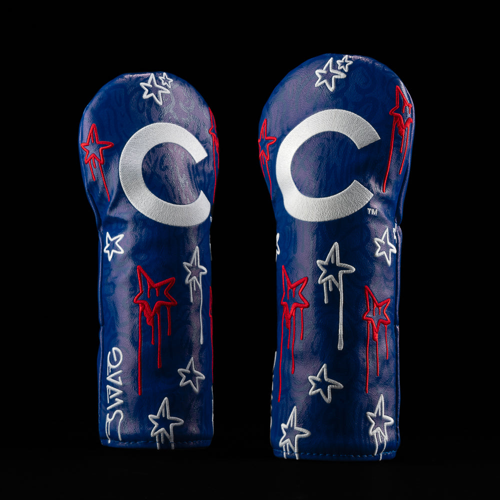 Chicago Cubs Fully Tagged Fairway Cover