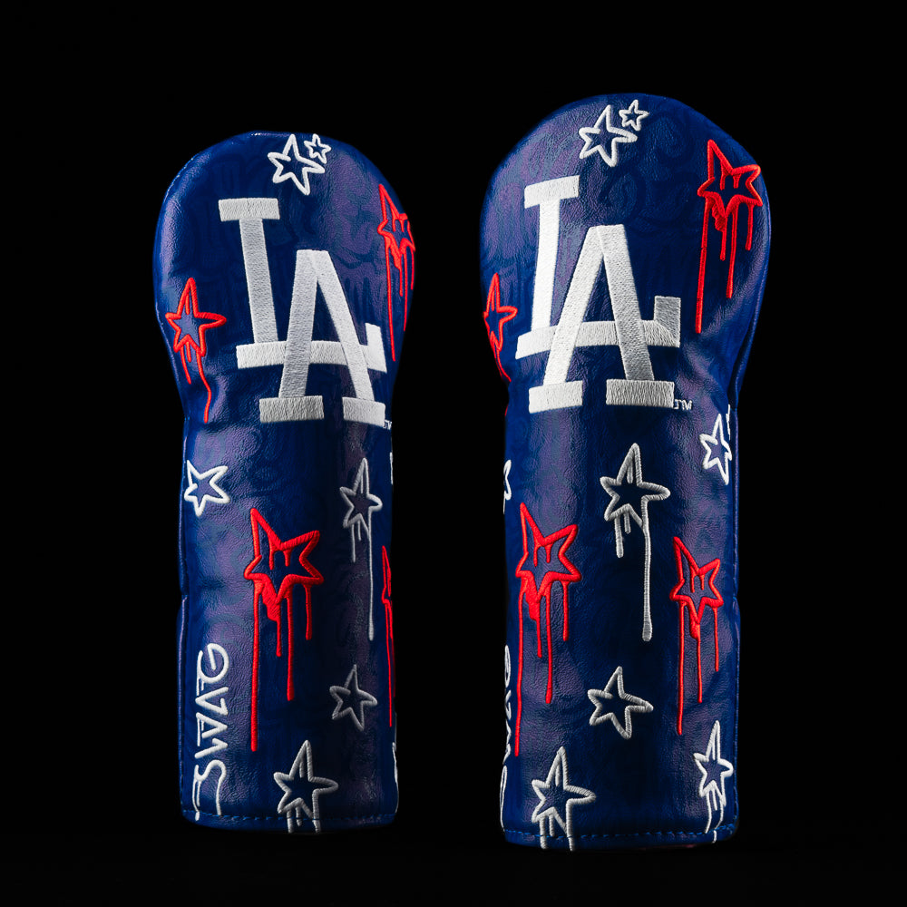 LA Dodgers Fully Tagged Fairway Cover