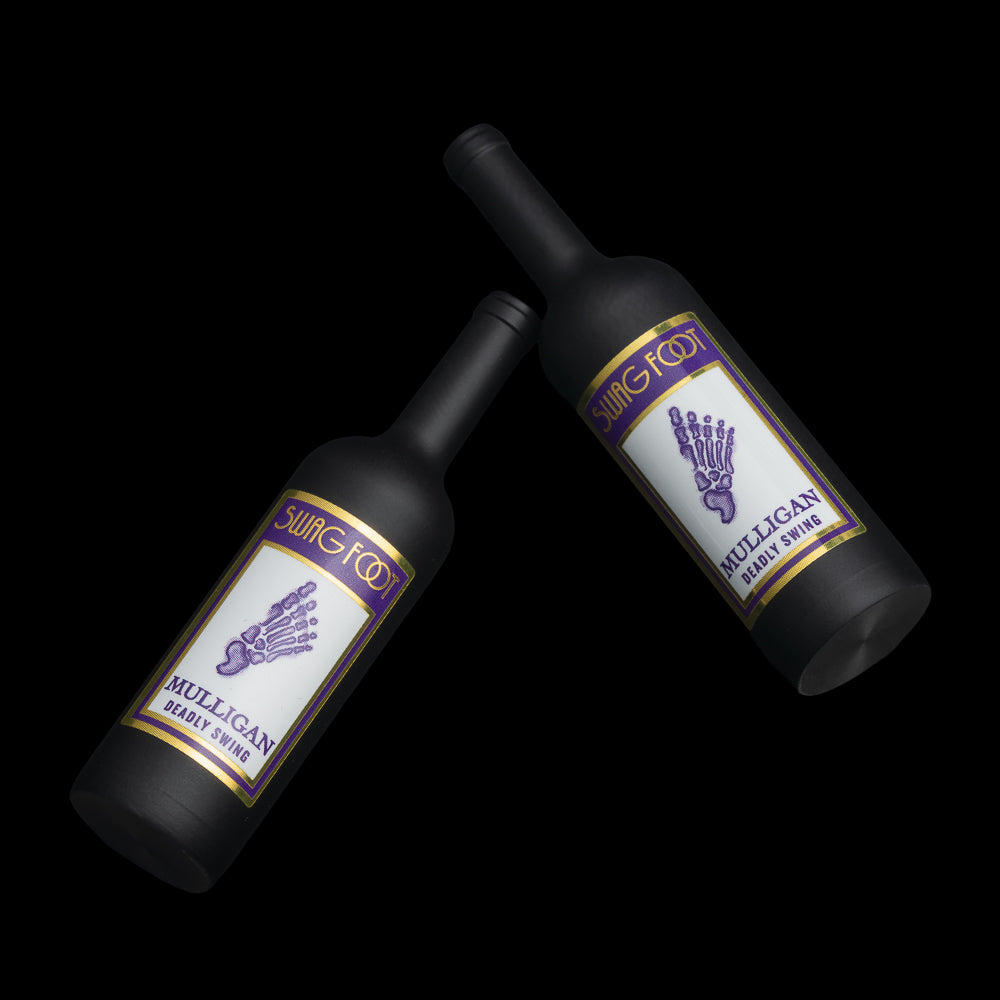 The SWAGFoot Red Ball Marker: bold footprint design, Cabernet energy, and mulligan vibe in pure SWAG.