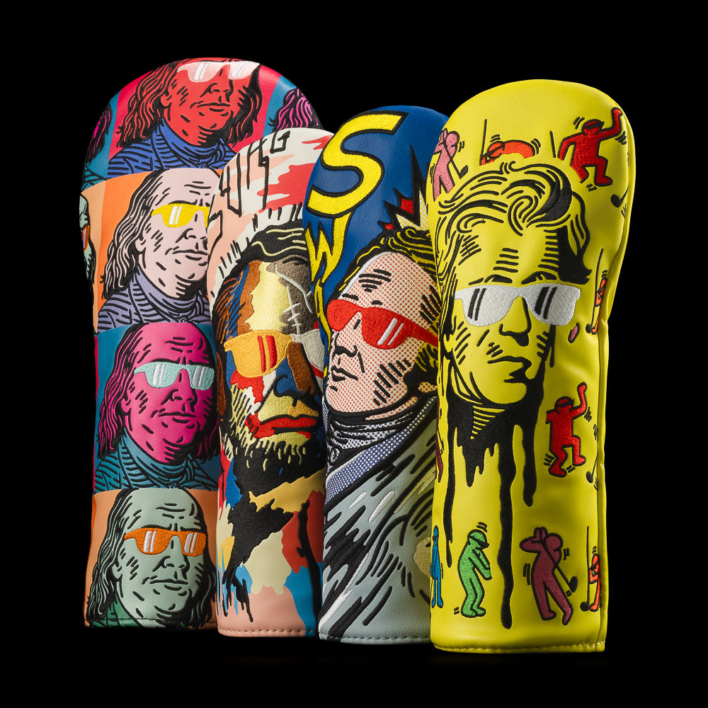 Pop Art Presidents 2-Piece Wood Set