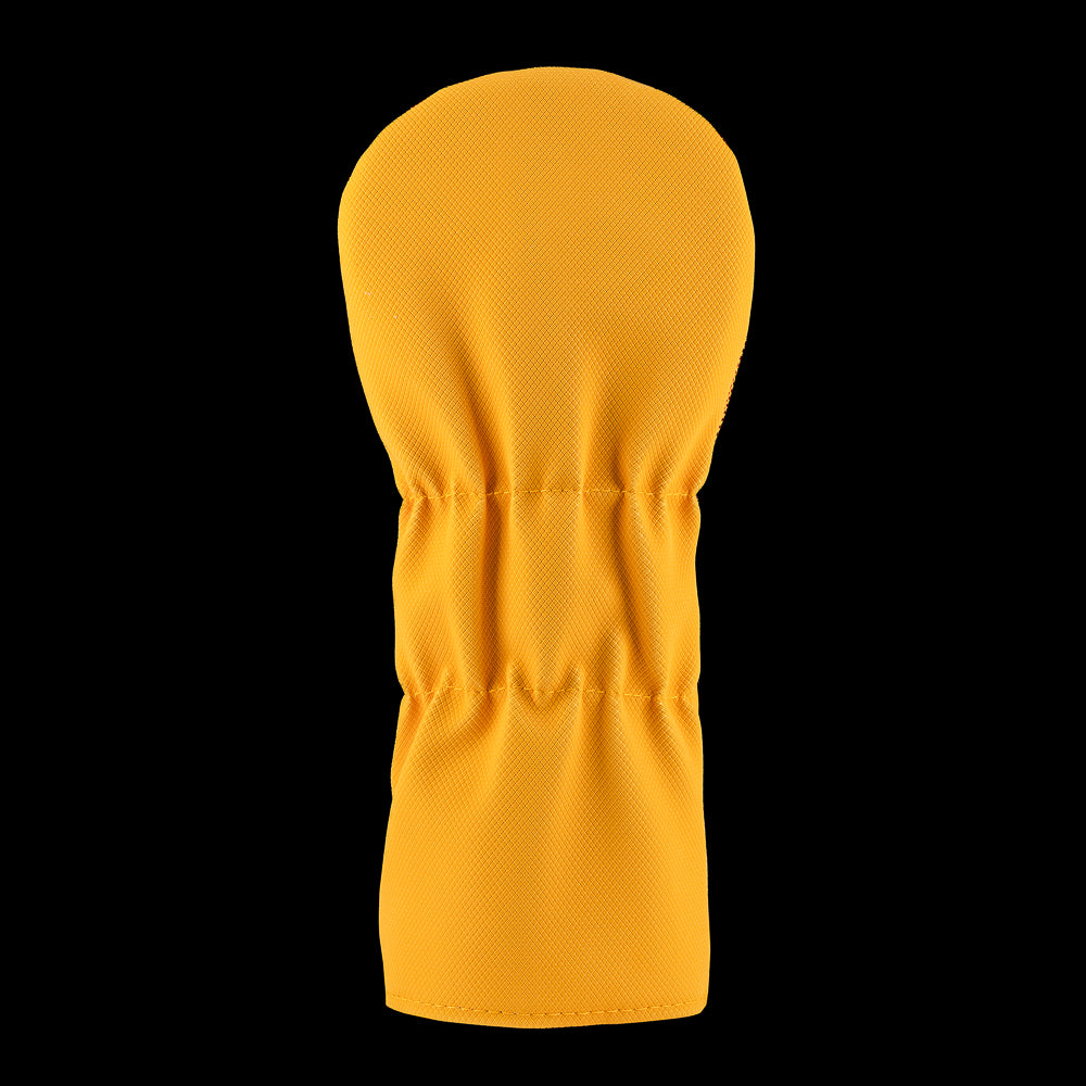 Happy Gilmore Chubbs Peterson Golf Academy officially licensed orange and yellow driver golf headcover.