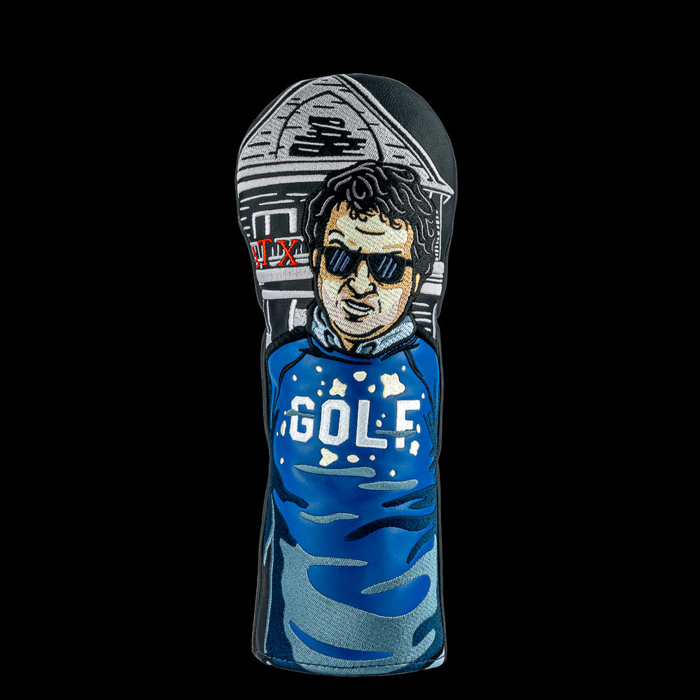 Rewind Golf x Animal House official golf sweater-themed fairway wood golf headcover.