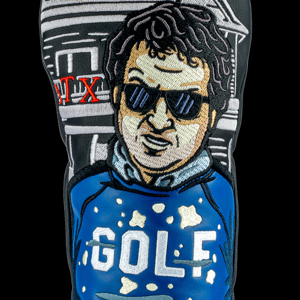 Rewind Golf x Animal House official golf sweater-themed fairway wood golf headcover.