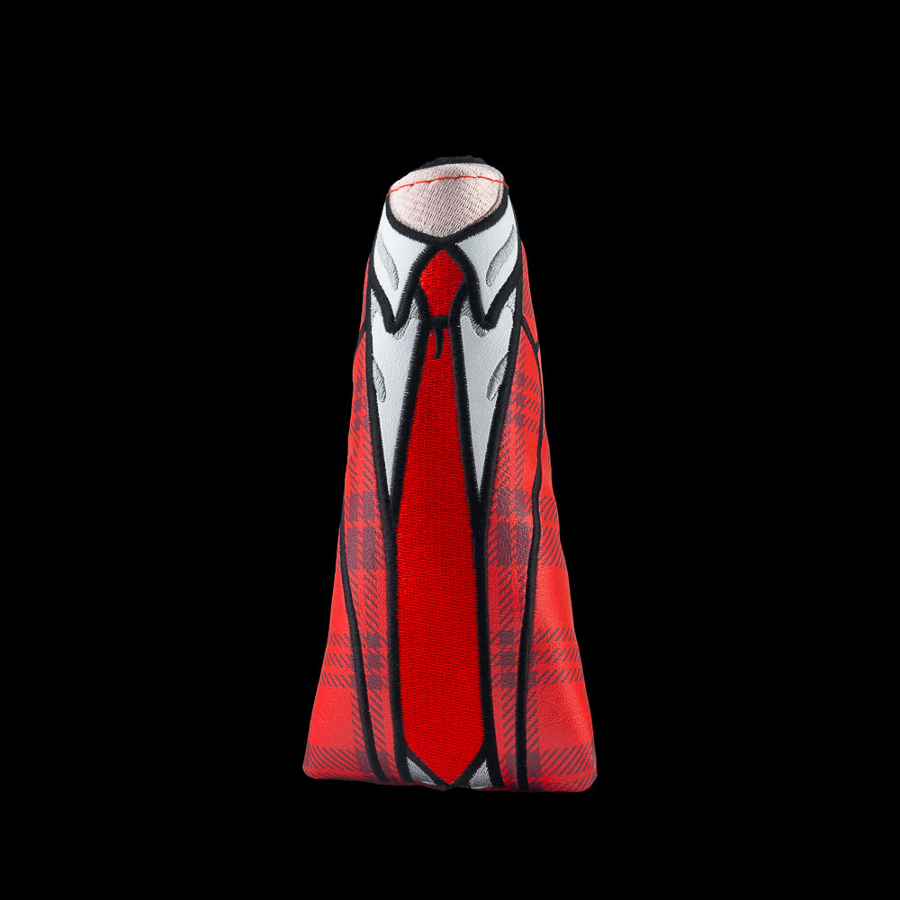Rewind Golf x Animal House official red plaid suit themed blade putter golf headcover.