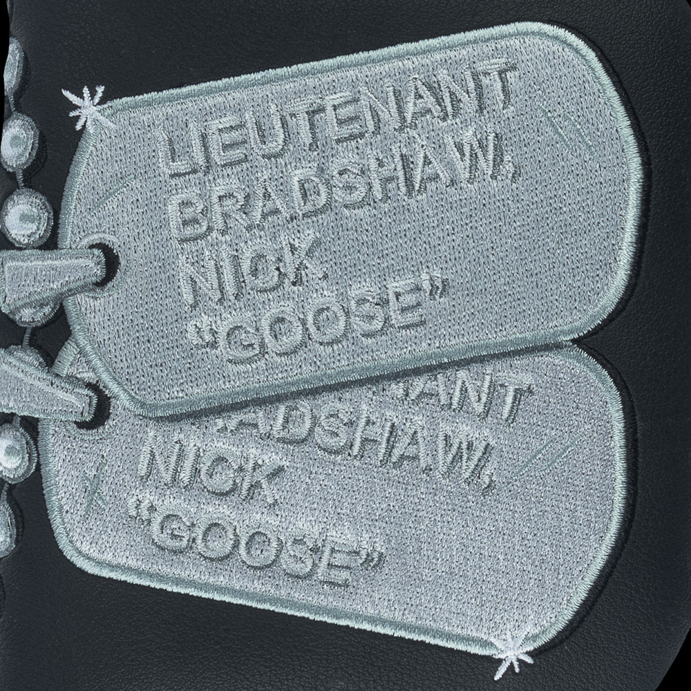 Rewind Golf x Top Gun Talk To Me Goose officially licensed small center shaft mallet putter golf headcover.