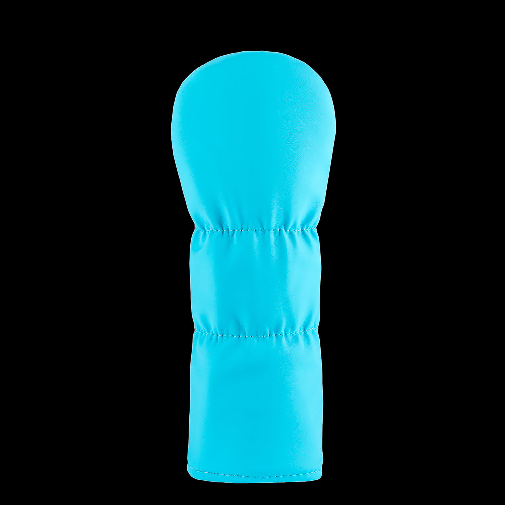 Rewind Golf x Top Gun Need For Speed official fairway wood golf headcover featuring Maverick helmet on teal material.