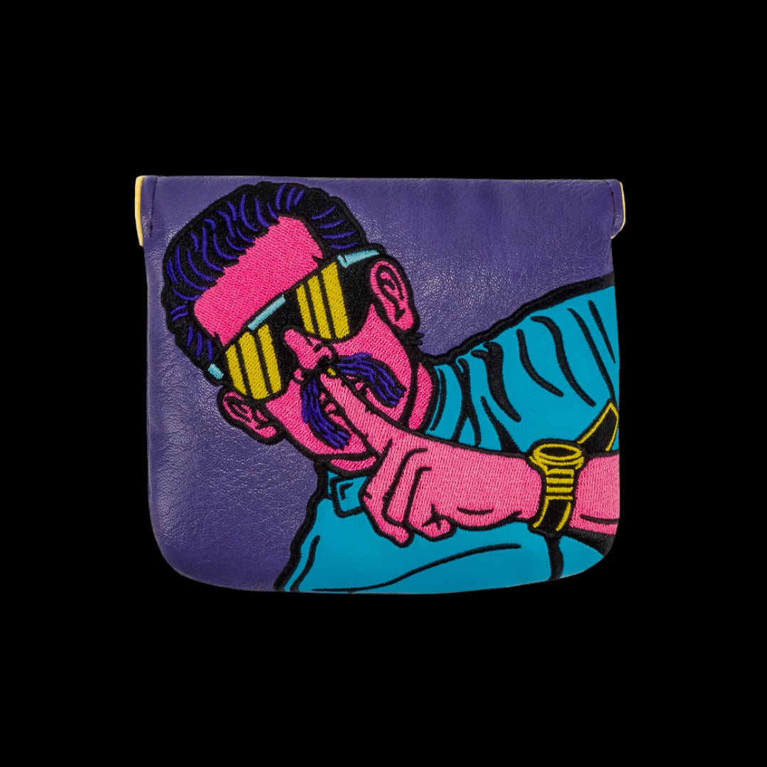 Rewind Golf x Happy Gilmore officially licensed You're In My World Now Grandma mallet putter golf headcover.