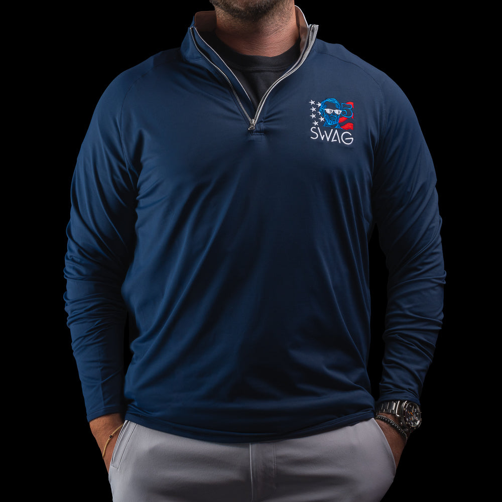 Peter Millar Stealth Performance Lincoln 1/4 Zip Pullover – Swag