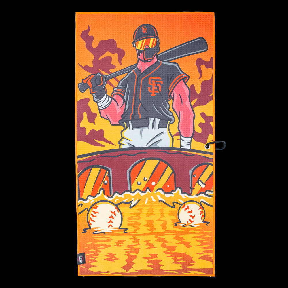 MLB San Francisco Giants Down By The Bay Golf Towel