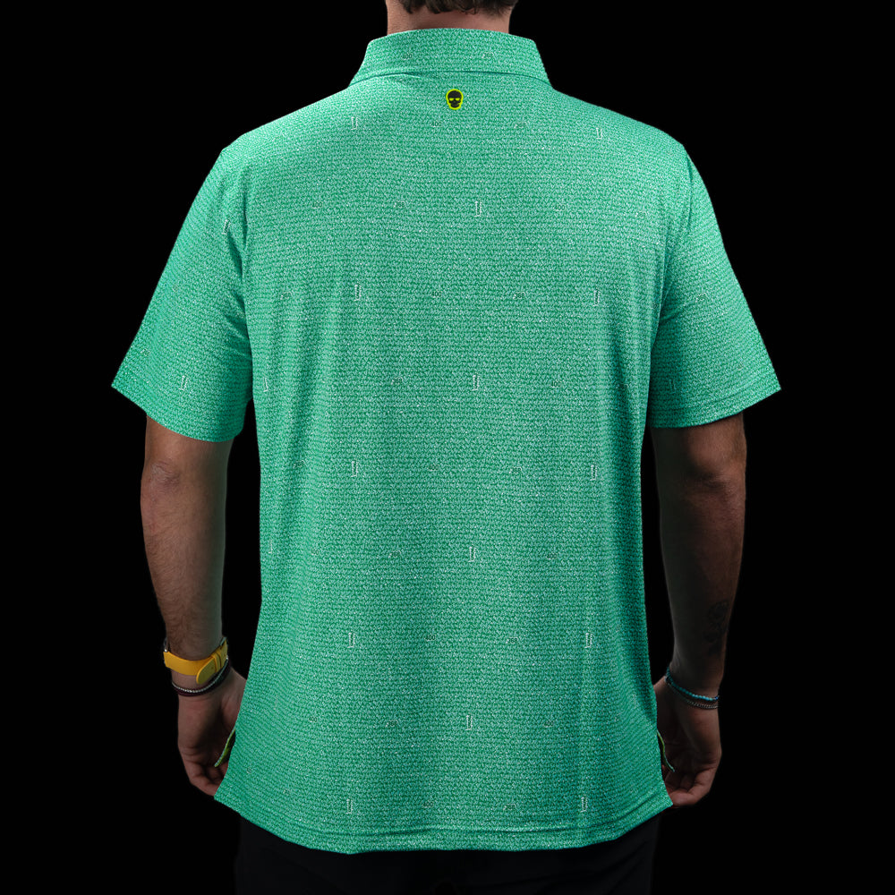 Chicago Cubs Ivy Pattern Classic Polo Shirt