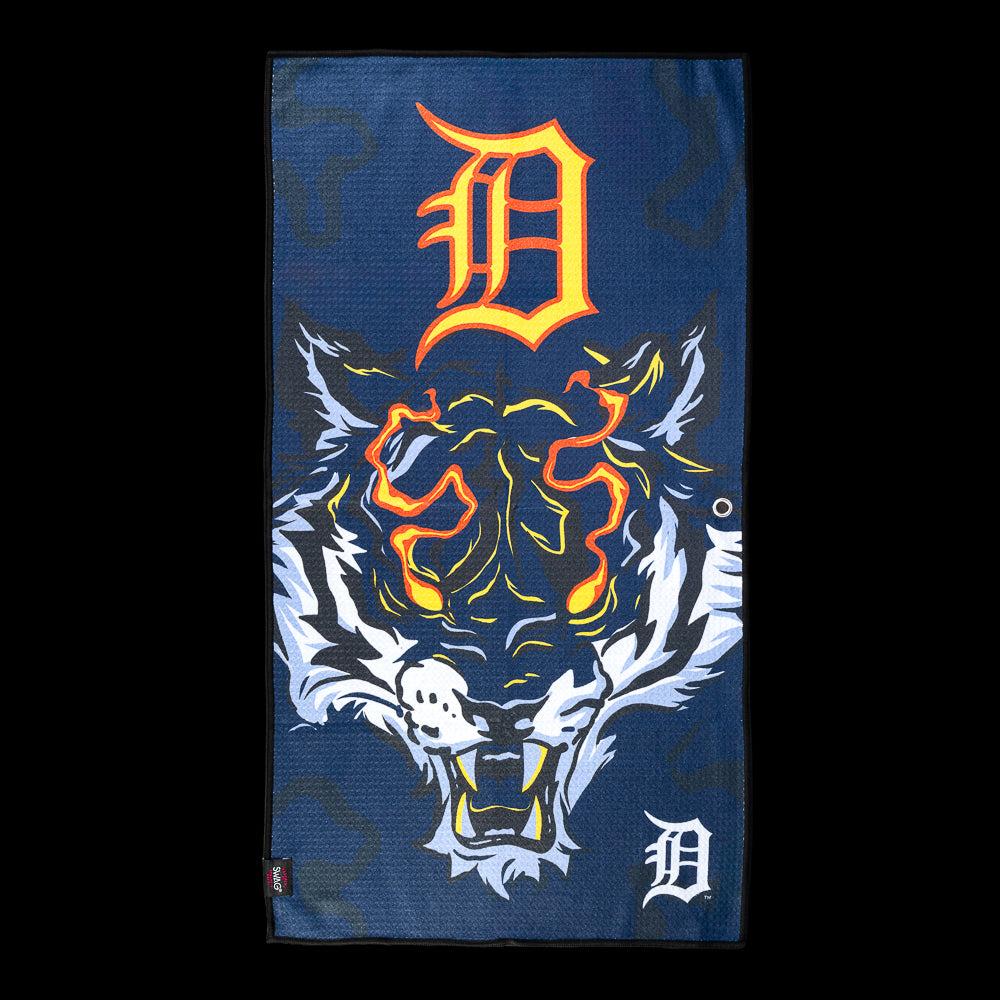 SWAG Golf X MLB Detroit Tigers Night Prowl Golf Towel – SWAG Golf Co