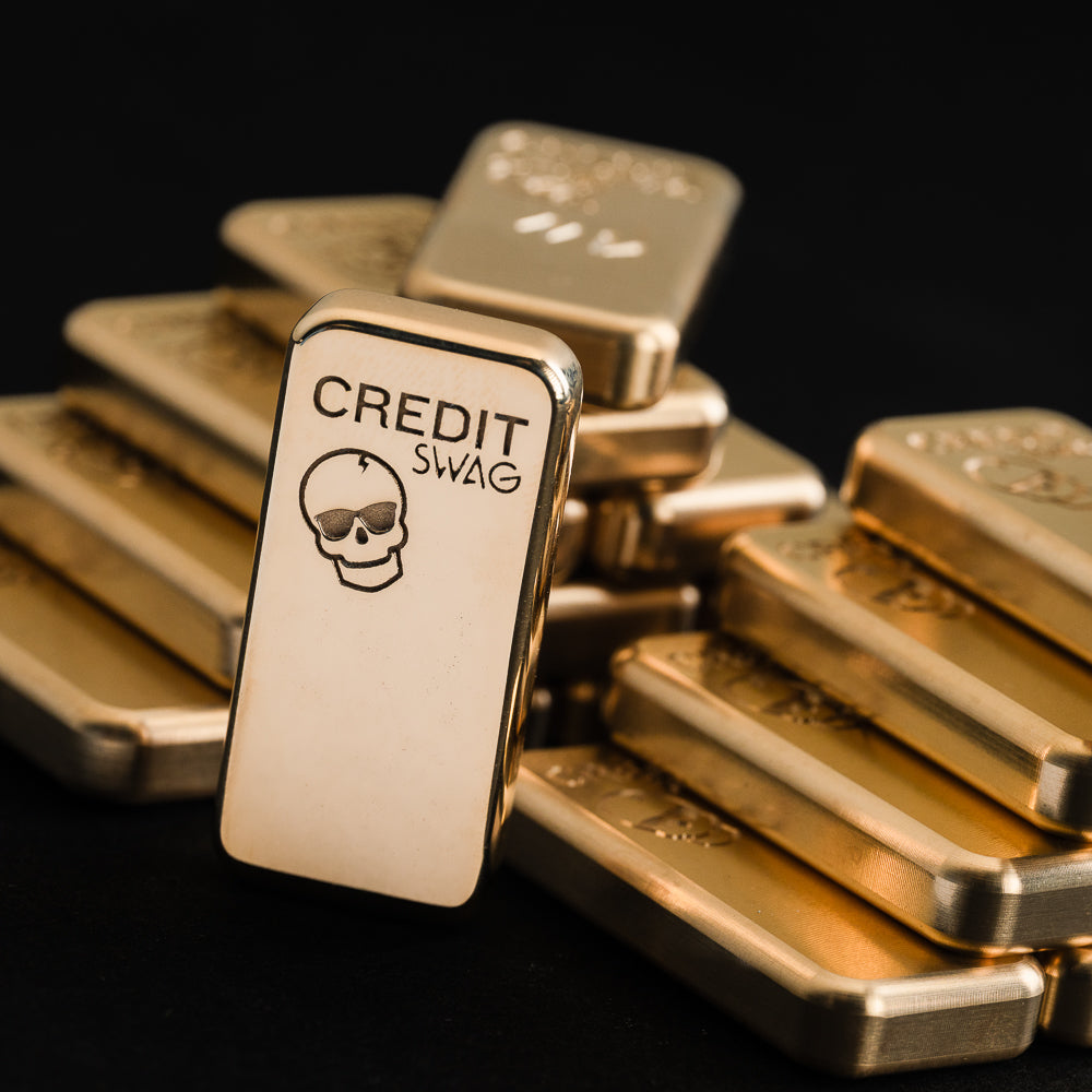 SWAG Golf Pot O' Gold golf brass ball marker accessory.