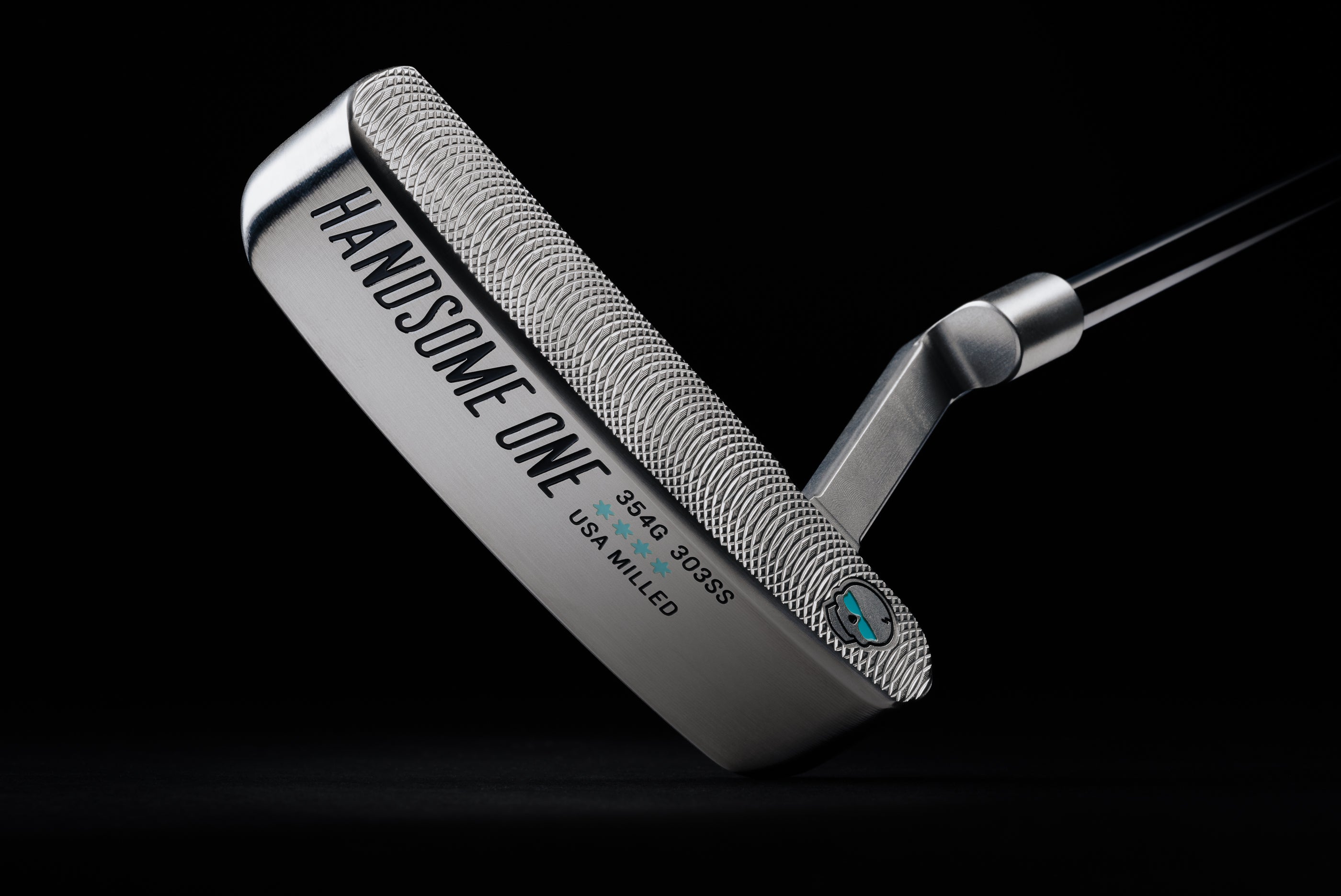 Swag Golf Handsome One blade putter golf club. This putter model continues the tradition of having a responsive sound and feel at impact.