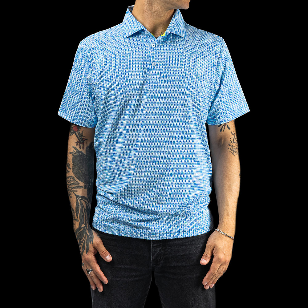 SWAG Golf Evil Skulls Classic Polo Shirt Medium