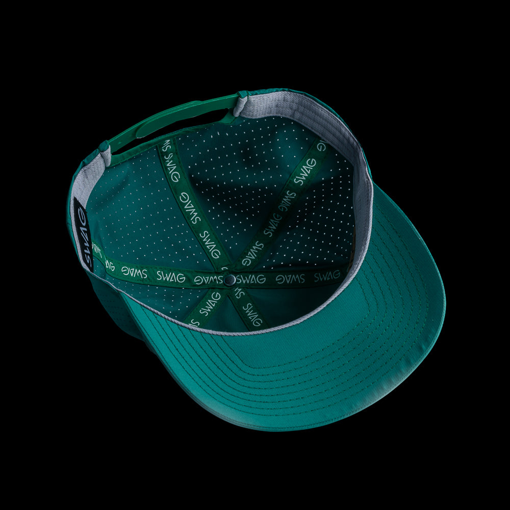 Lip Pillow Green Snapback Hat