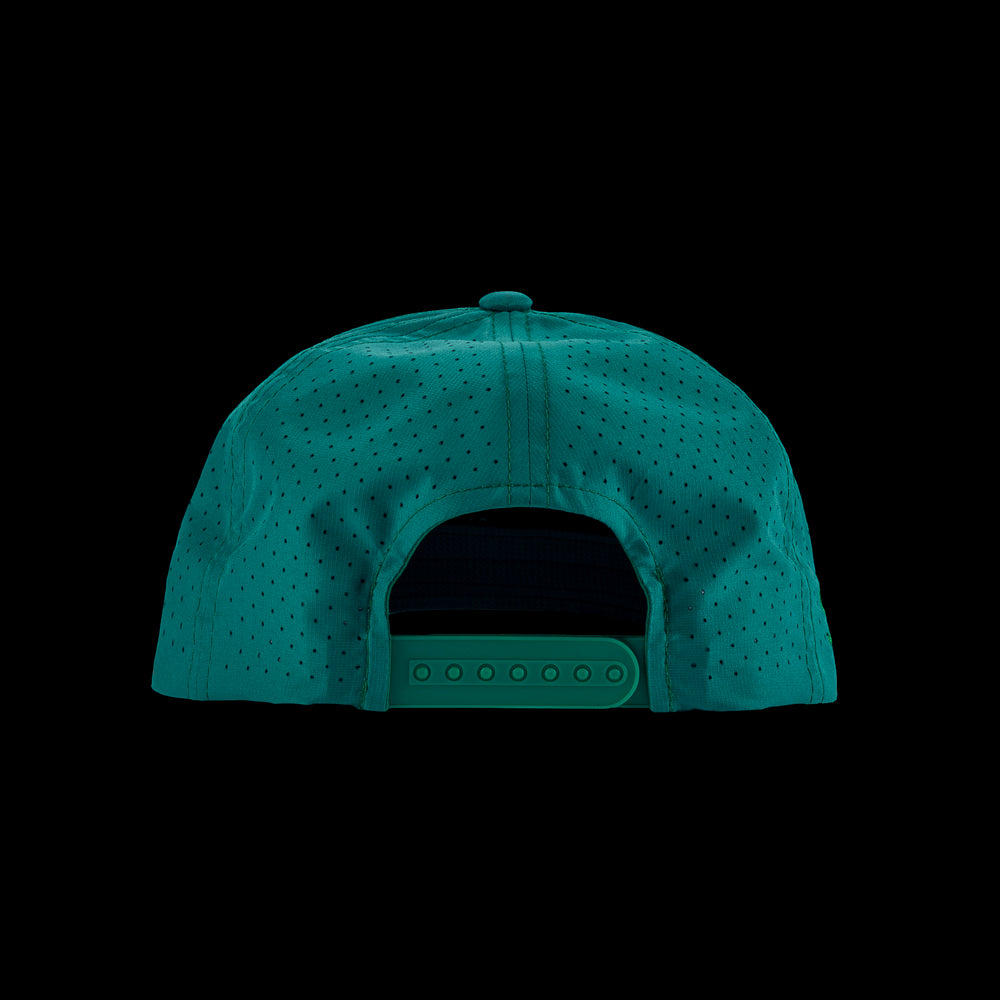 Lip Pillow Green Snapback Hat