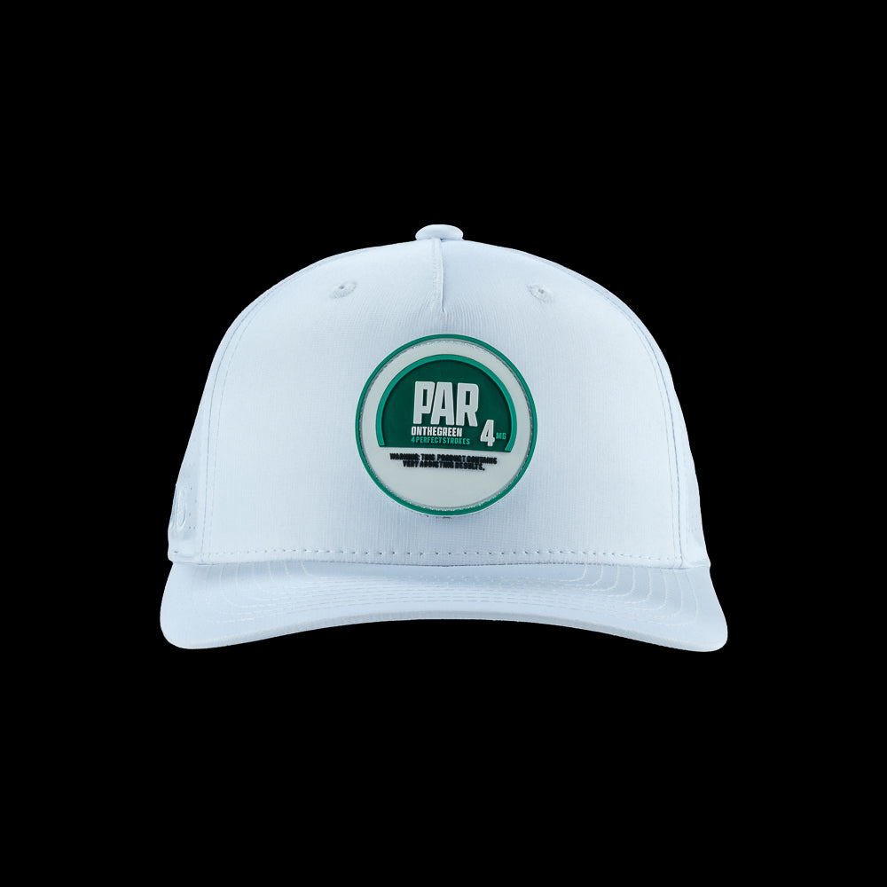 Lip Pillow White Snapback Hat