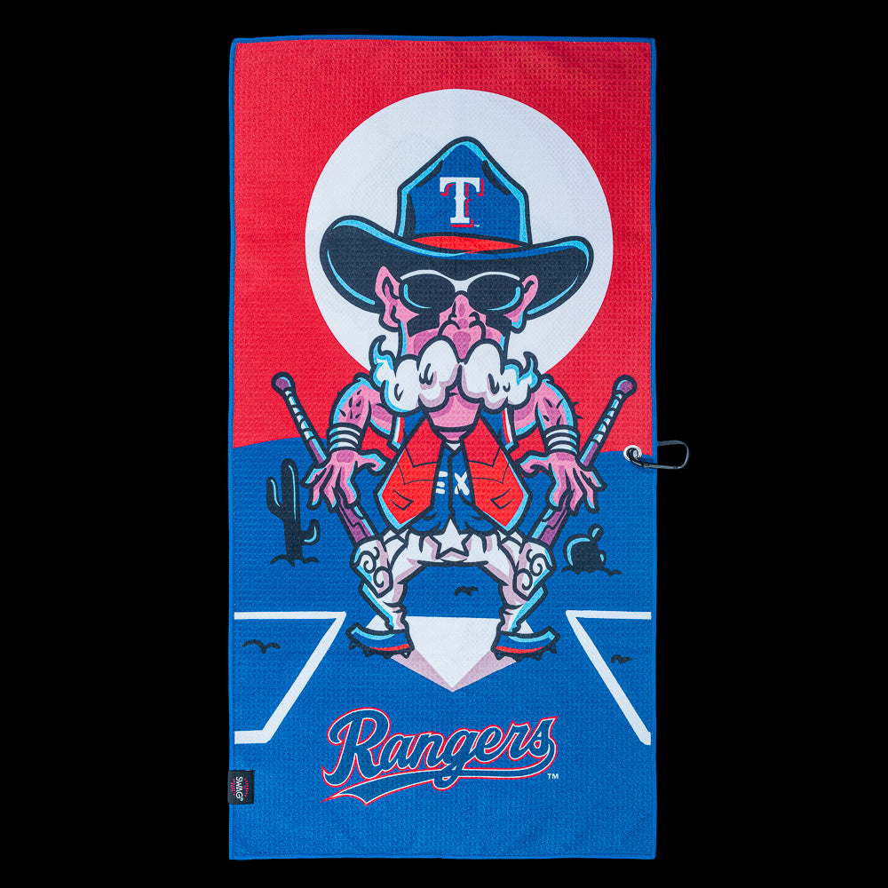 MLB Texas Rangers Showdown Golf Towel