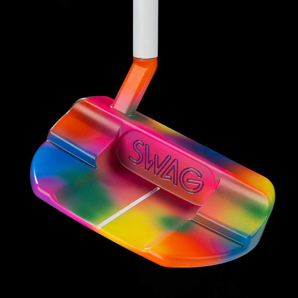 Tie-Dye Stacked Skulls The Boss Putter