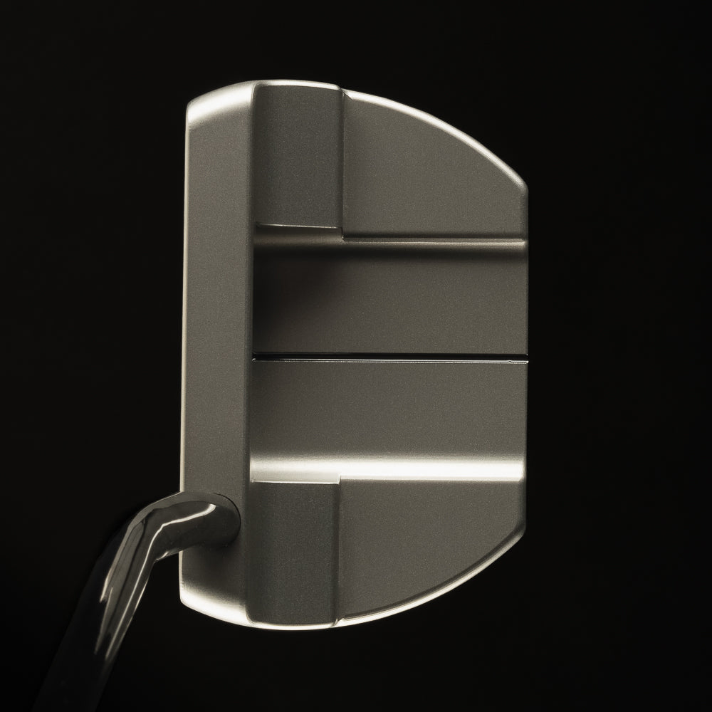 SWAG Golf Vintage Hawaii The Boss 2.0 limited edition stainless steel mallet putter milled in the USA.