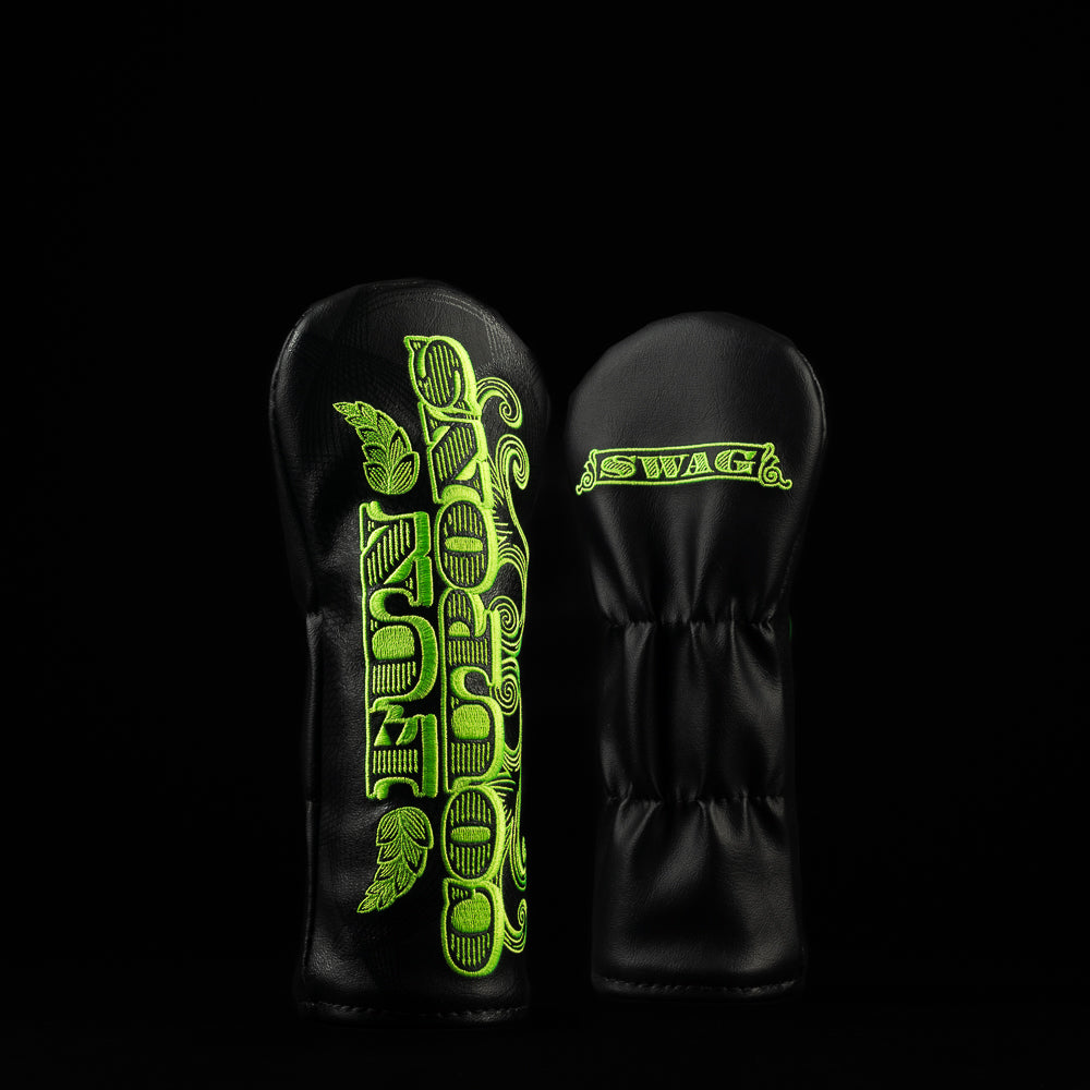 Wolf of Wall Street Fun Coupons hybrid cover with neon green lettering on black background.