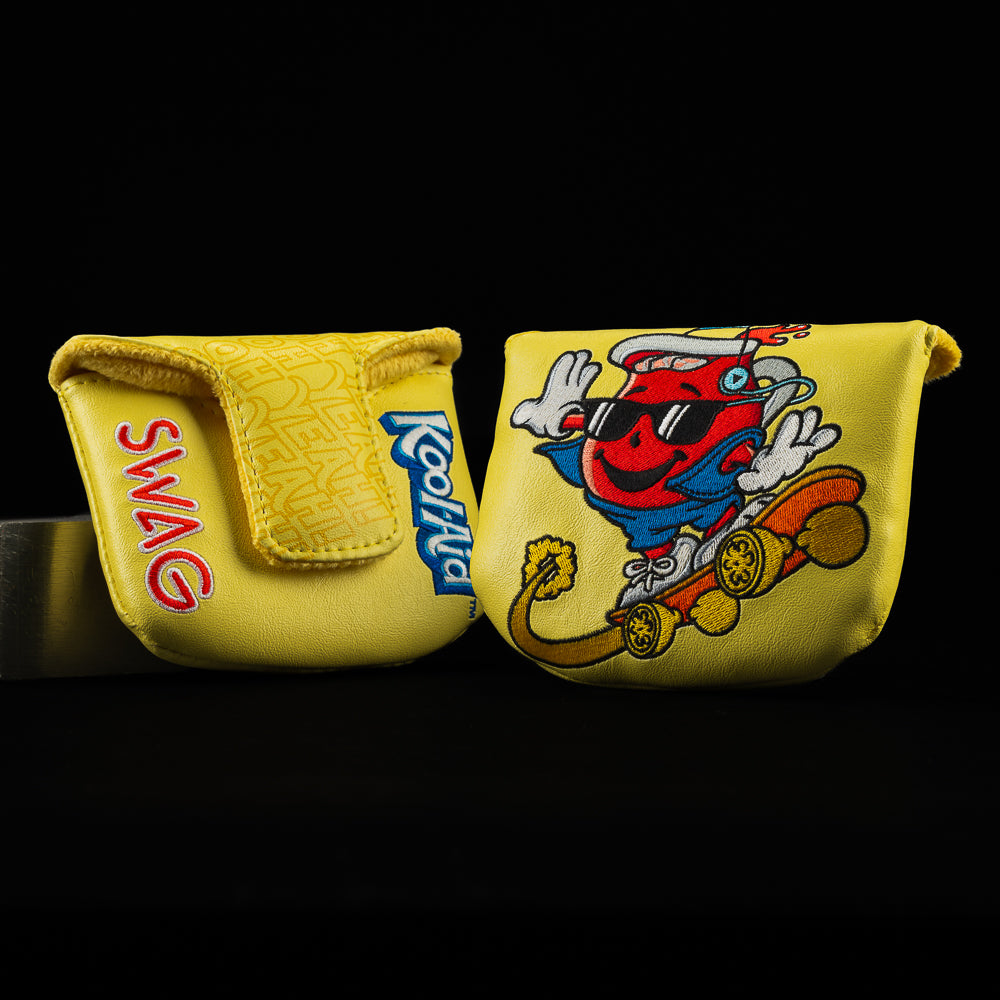 SWAG Golf Lemonade Kool-Aid official mallet putter golf headcover.