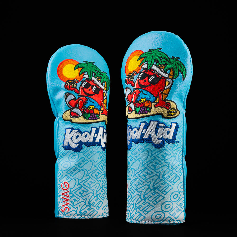 SWAG Golf Kool-Aid tropical punch licensed fairway wood golf headcover.