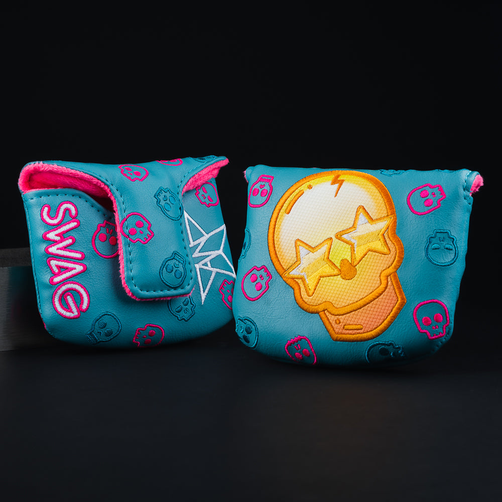 Starry Eyed Skull Mallet Cover