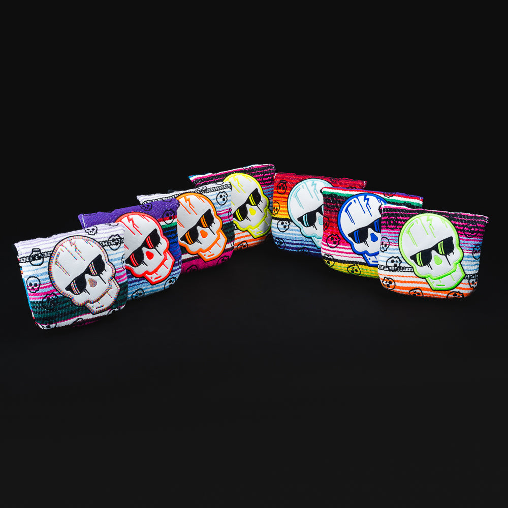 Serape Skull Mallet Cover