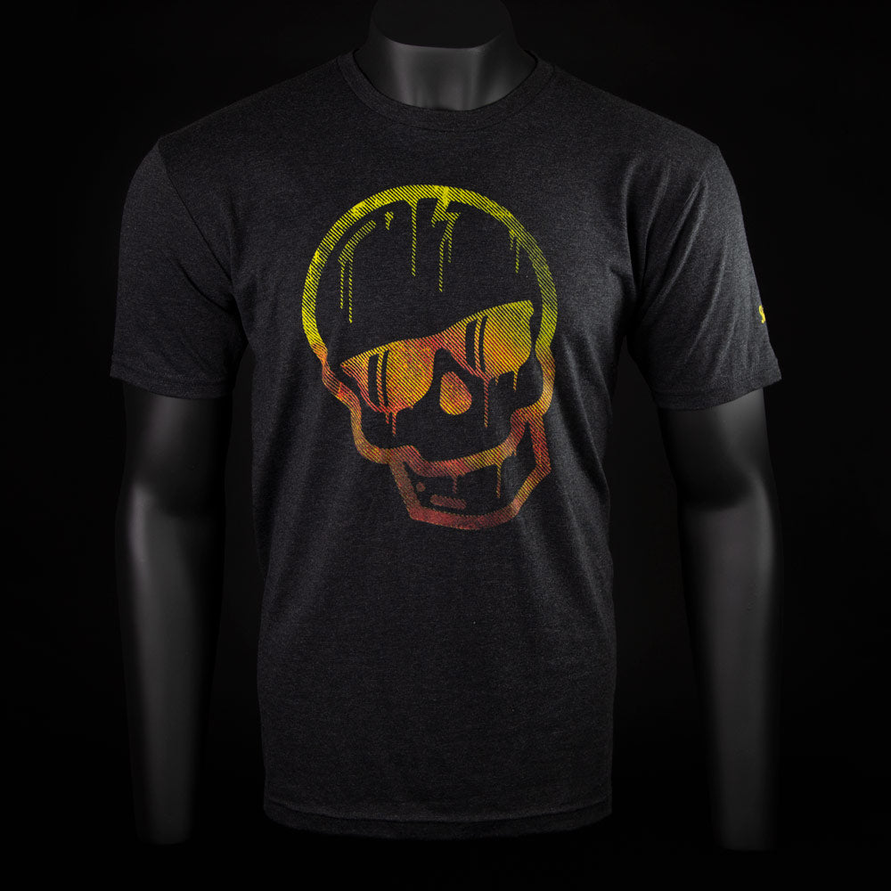 Flamin' Hot Dripping Skull Shirt