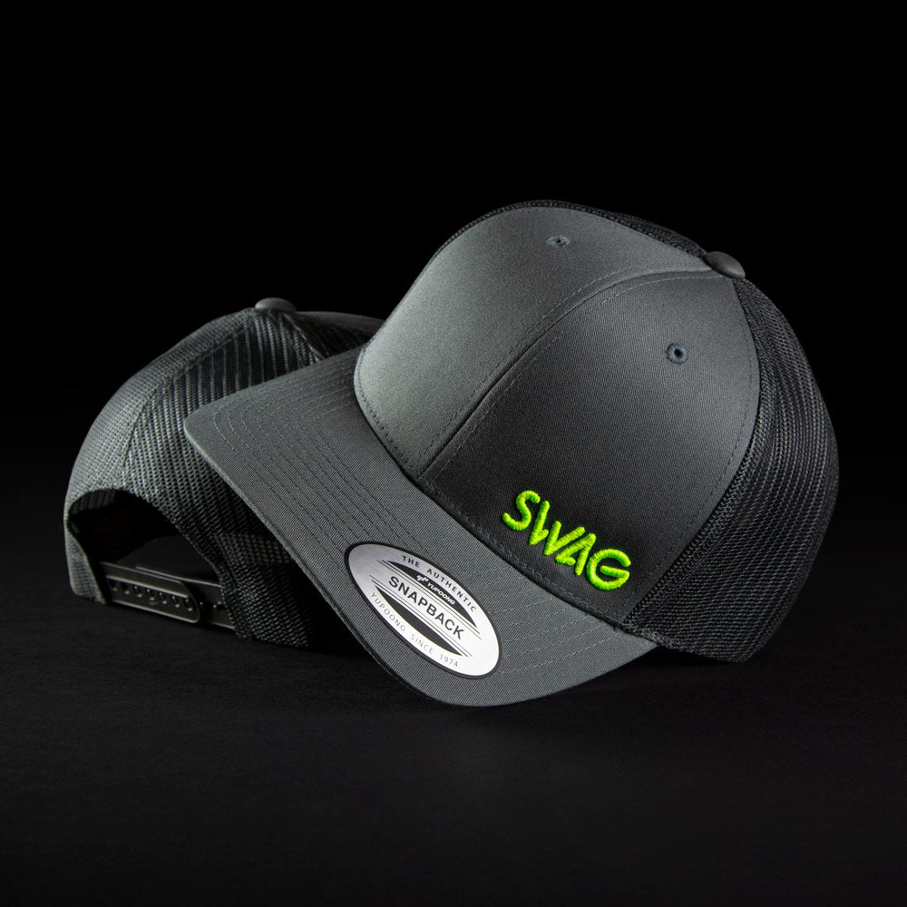Gray & Volt Snapback Trucker