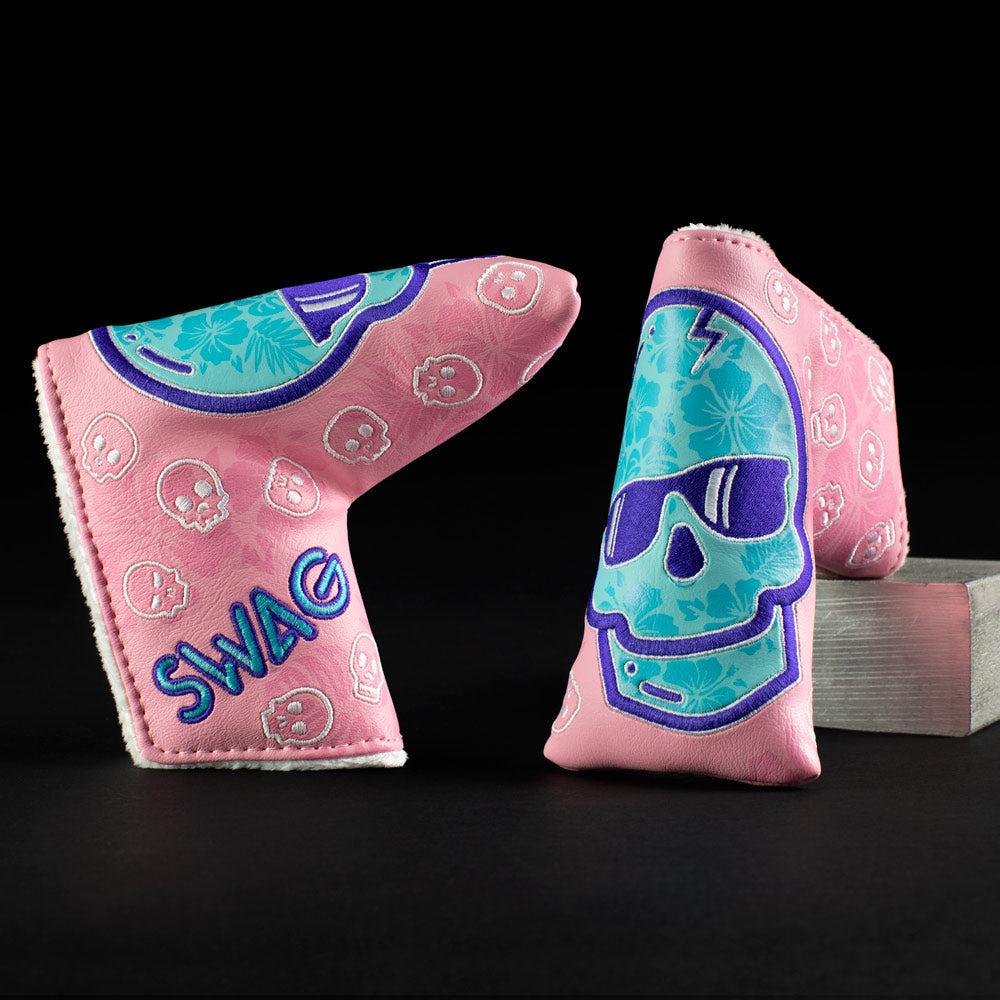 Hawaiian Shirt Skull Blade Cover